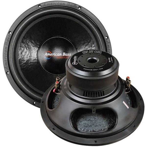 Wci American Bass XD1522 15 in. 2000 watt Max 2 Ohm DVC Woofer XD1522